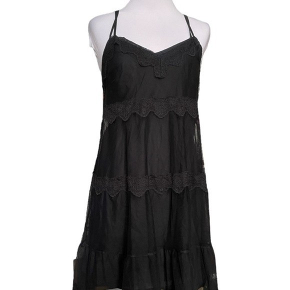 Victoria's Secret Other - VICTORIA’S Secret Sexy Sleep Dress Black Night Slip Size M